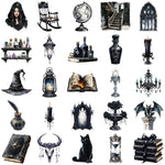 Witch Darkside Transparent Stickers