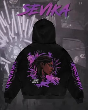 Sweats à capuche graphiques Jinx de la Ligue Arcane 