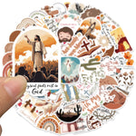 Jesus Christian Bohemian Dieu Stickers
