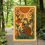 Stay Weird Garden Flag, Retro Outdoor Garden Decor, Stay Weird Yard Flag, Funny Garden Decoration, Frog Garden Banner, Welcome Garden Decor