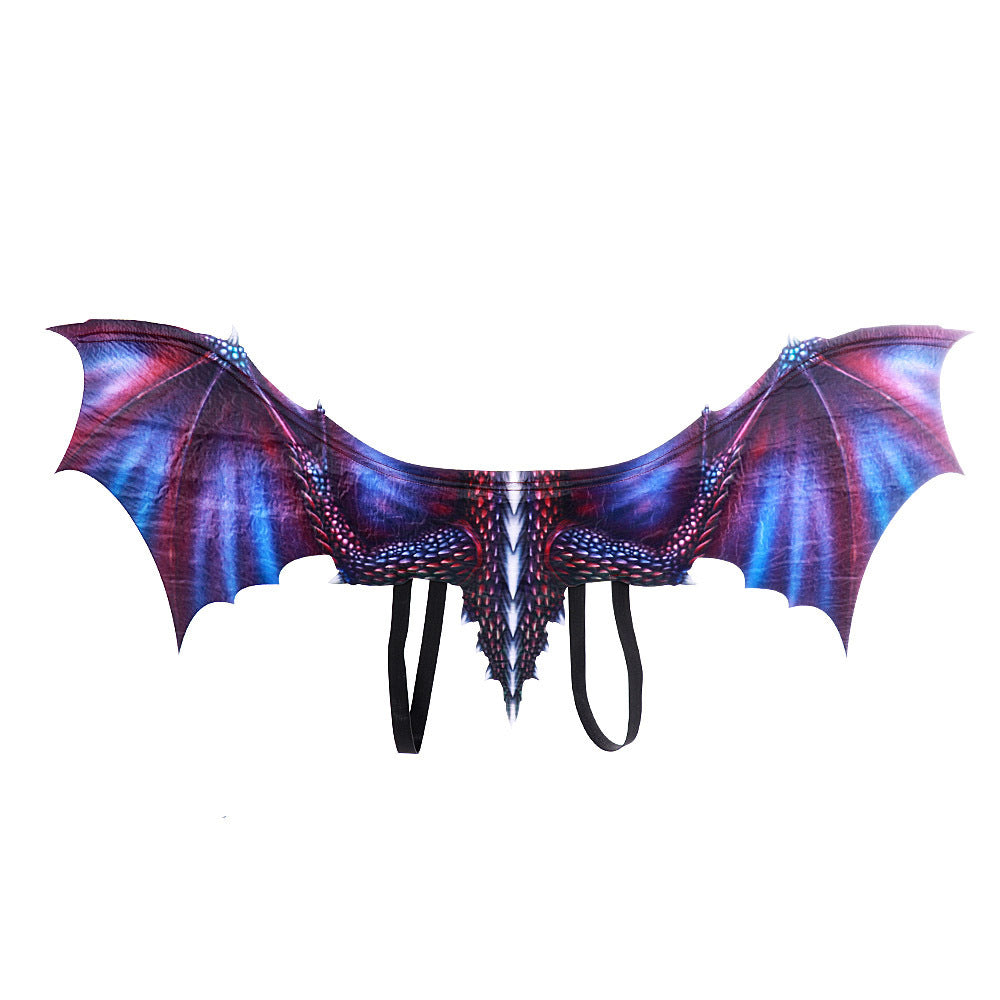 Halloween Carnival Adult Decoration Non-Woven Fabric Dragon Wings Cosplay Wings Props