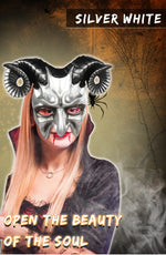 Halloween Horror 3D Mask Horn Mask Cosplay Masquerade Decoration Carnival Props
