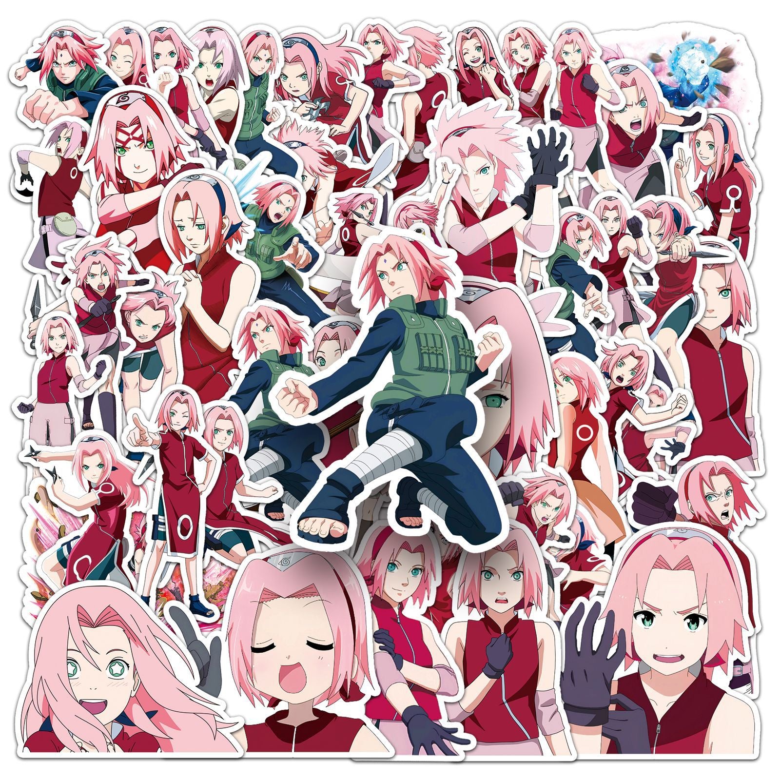 Sakura Anime Naruto Stickers