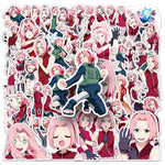 Sakura Anime Naruto Stickers