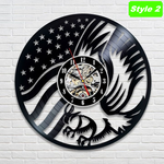 American Eagle Wall Clock