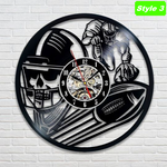 American Football Wall Clock