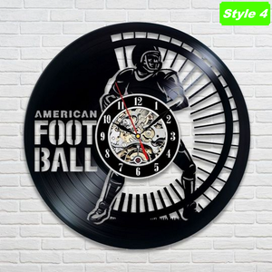 American Football Wall Clock