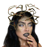 Halloween Mardi Gras Carnival Stage Props Headwear Medusa Snake Cosplay Headband