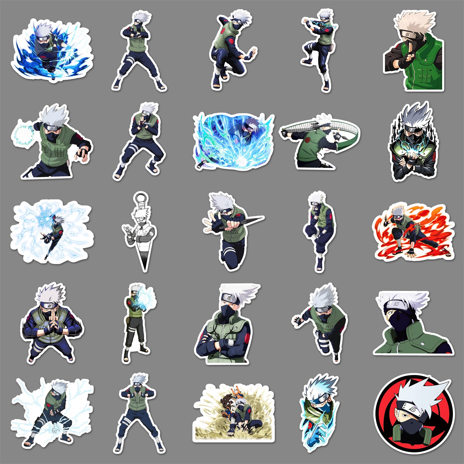 Hatake Kakashi Anime Naruto Stickers