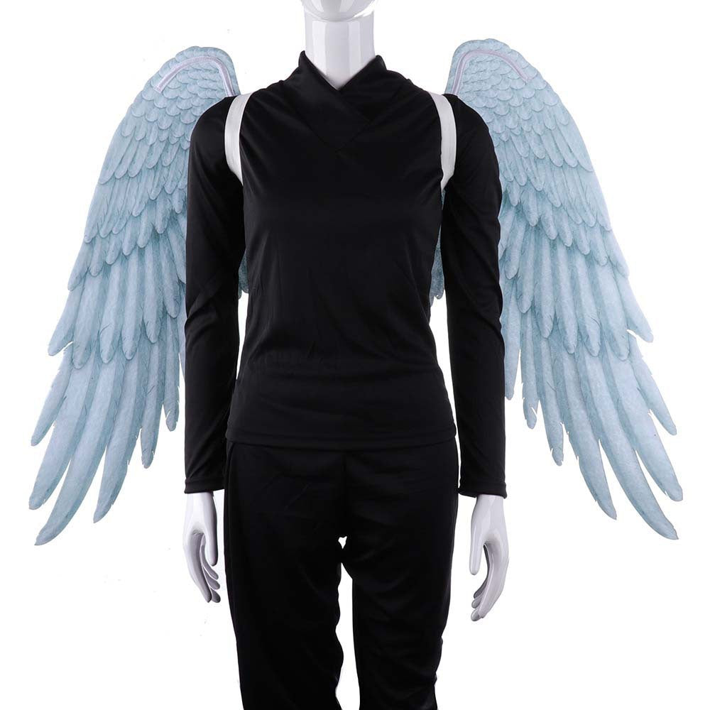 Halloween Angel Wings Adult Model Simulated Feather Wings Costume Dressing Props Party Prom