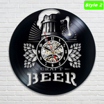 Beer Wall Clock