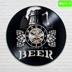 Beer Wall Clock