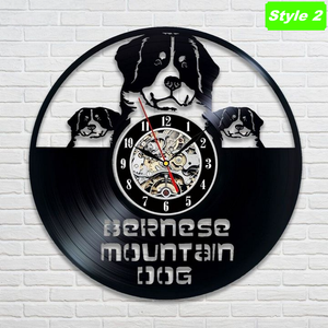 Bernese Mountain Wall Clock