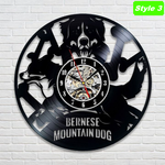 Bernese Mountain Wall Clock