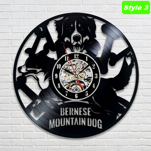Bernese Mountain Wall Clock