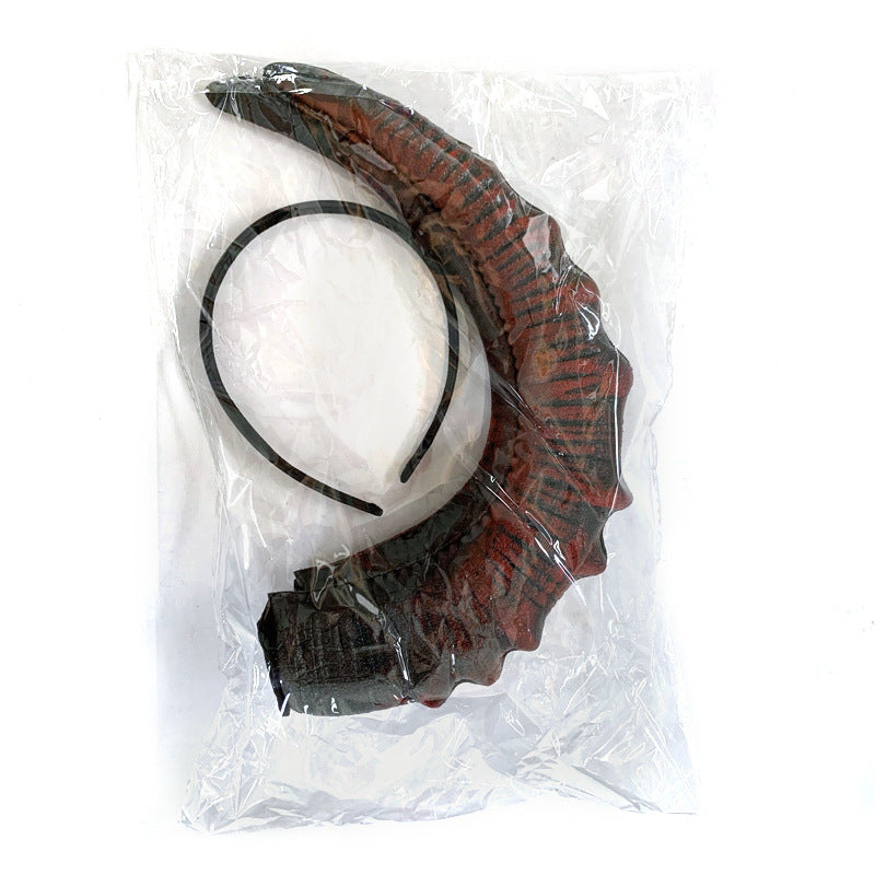 Demon Horn Headband Accessories Halloween Carnival Festival