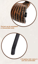 Halloween Party DIY Detachable Props RP Curved Sheep Horn Headband Festival Party Performance Headband