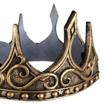 Halloween Medieval King Crown PU Foam Headpiece Stage Performance Prop Costume Cosplay