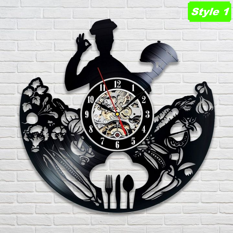 Horloge murale de chef