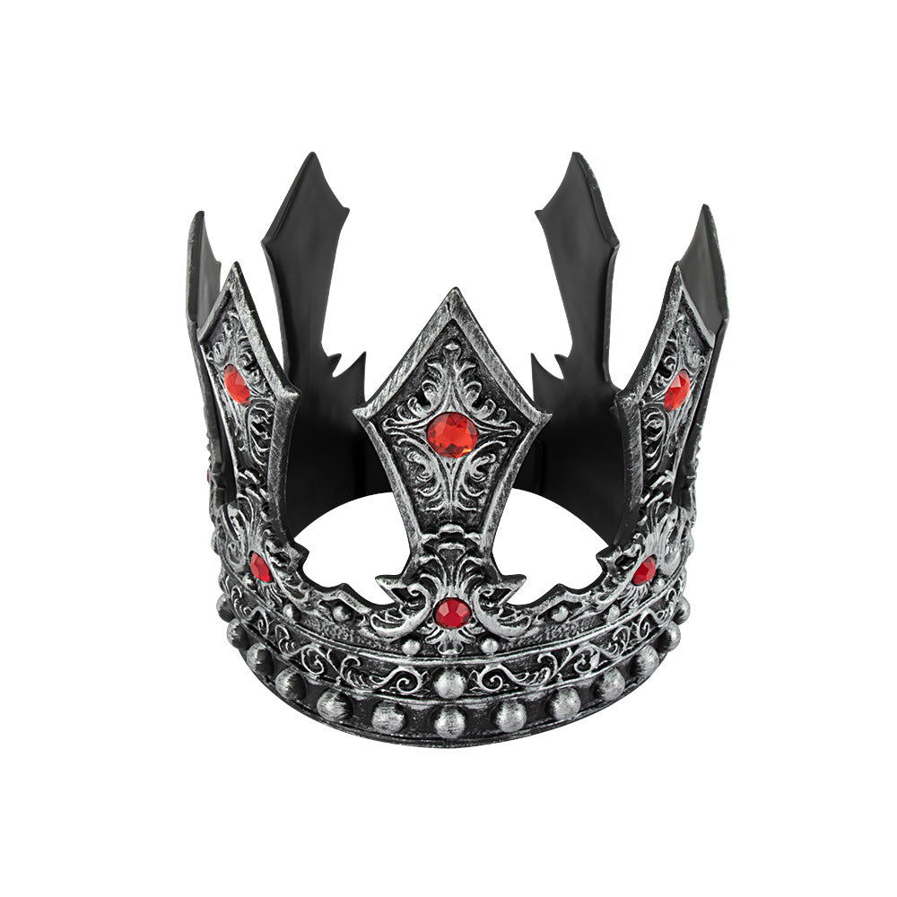 Halloween European and American Retro Luxury Palace King Crown