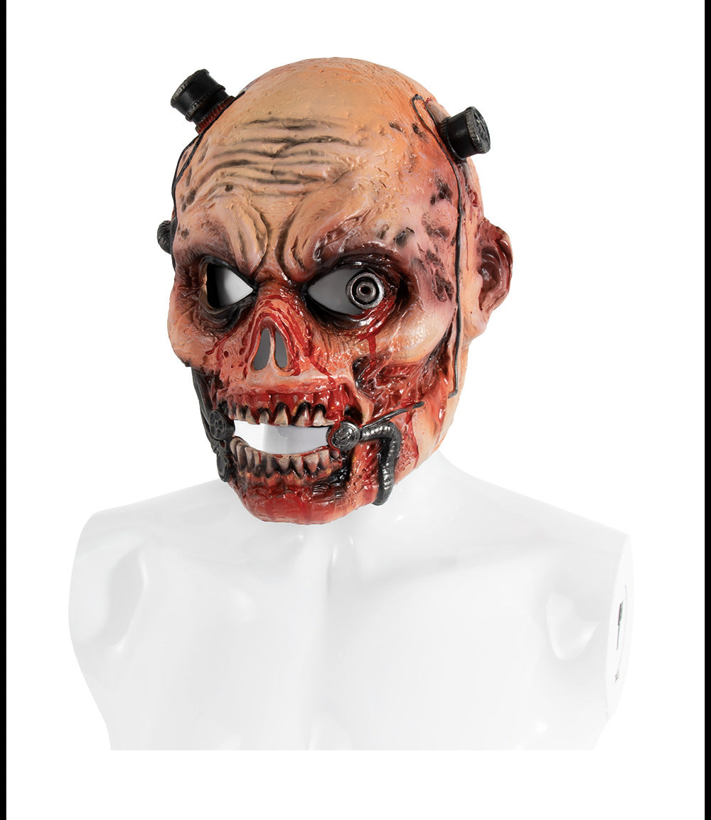 Halloween RP Zombie Horror Mask Headgear Realistic 3D Holiday Party Costume Prop