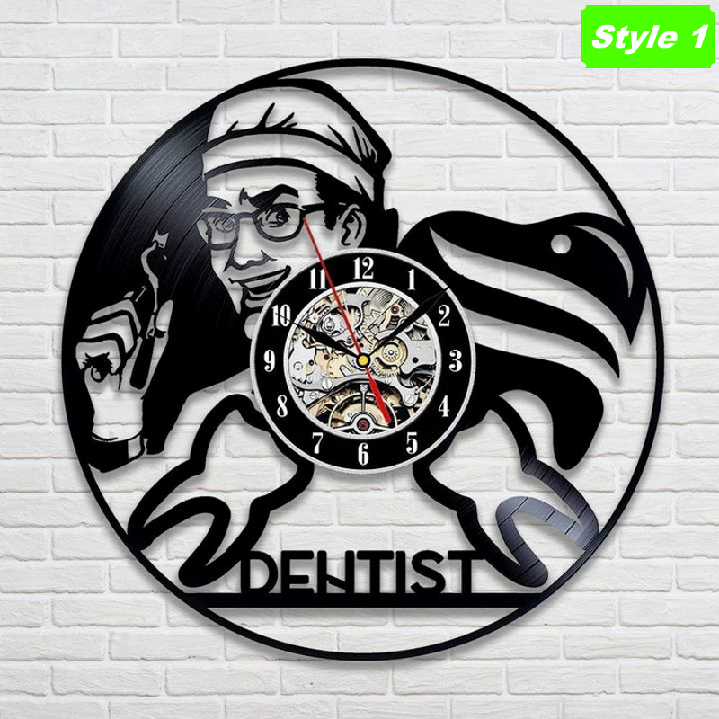 Horloge murale de dentiste