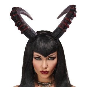 Demon Horn Headband Accessories Halloween Carnival Festival