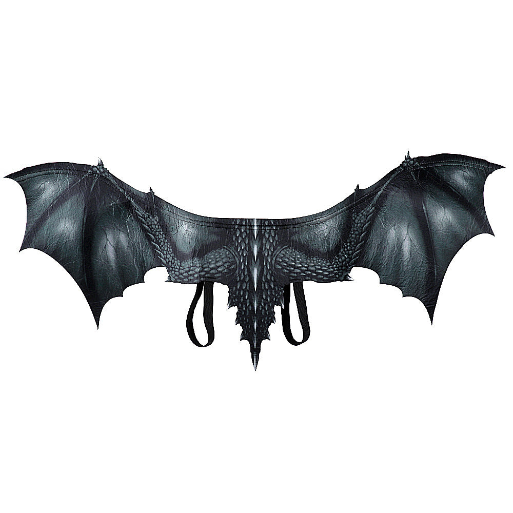 Halloween Carnival Adult Decoration Non-Woven Fabric Dragon Wings Cosplay Wings Props