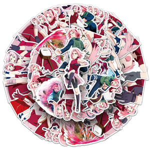 Sakura Anime Naruto Stickers