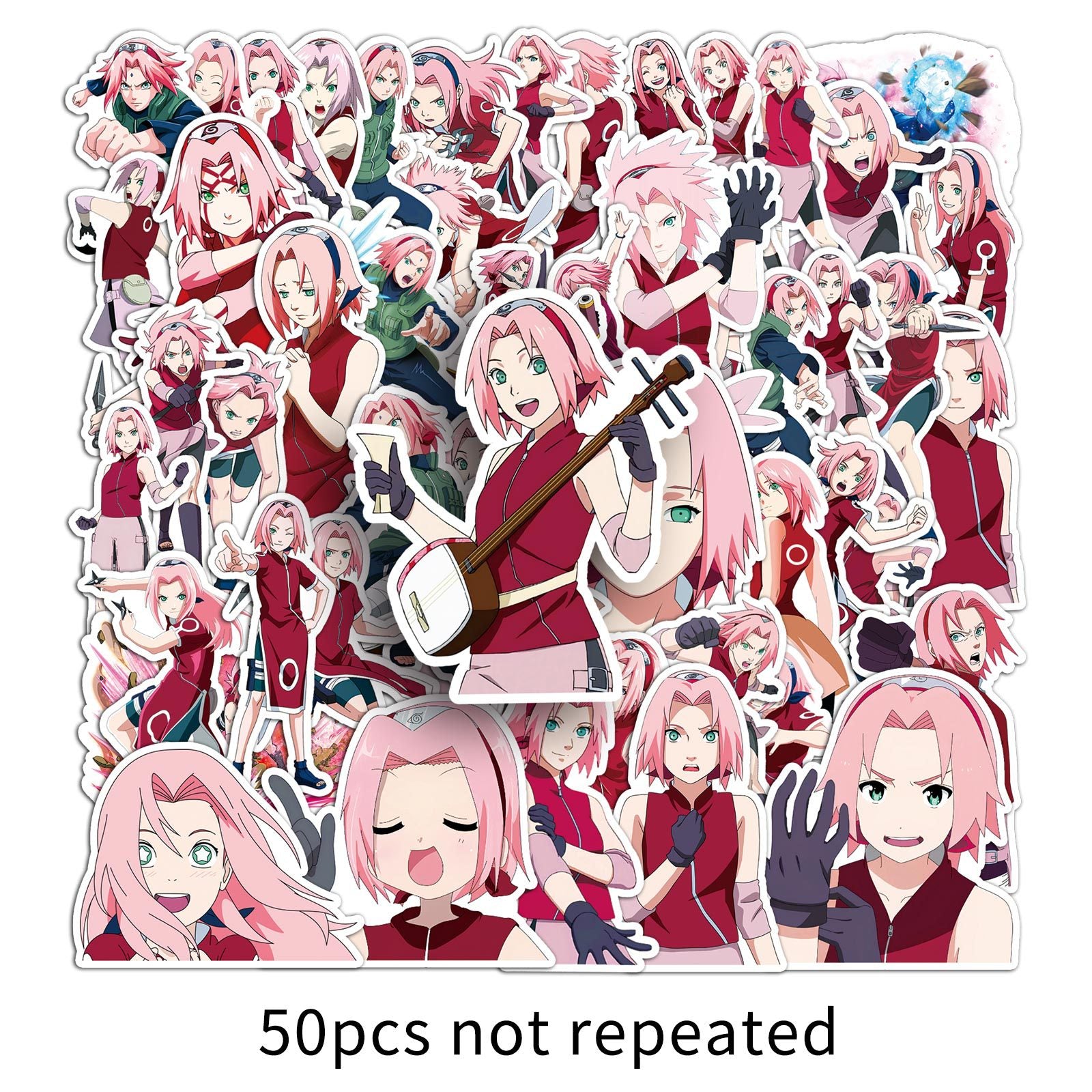 Sakura Anime Naruto Stickers