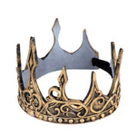 Halloween Medieval King Crown PU Foam Headpiece Stage Performance Prop Costume Cosplay