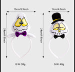 New Halloween Cotton-Filled Pumpkin Spider Bat Headband Party Dance Festival Hair Accessories Props