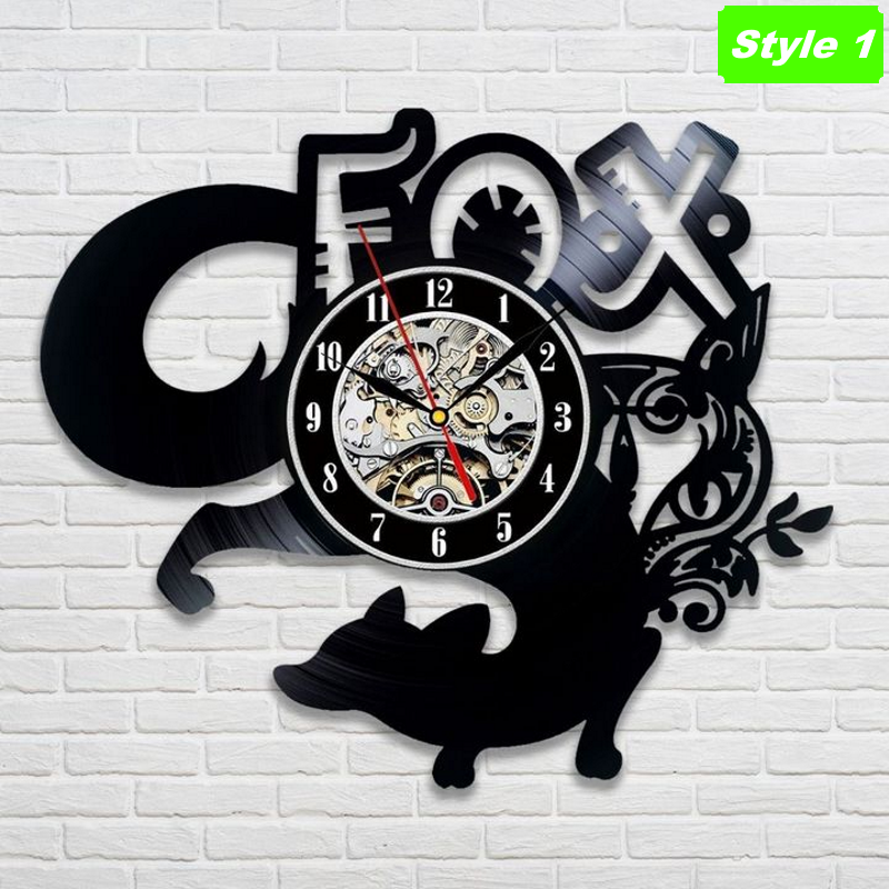 Horloge murale Renard