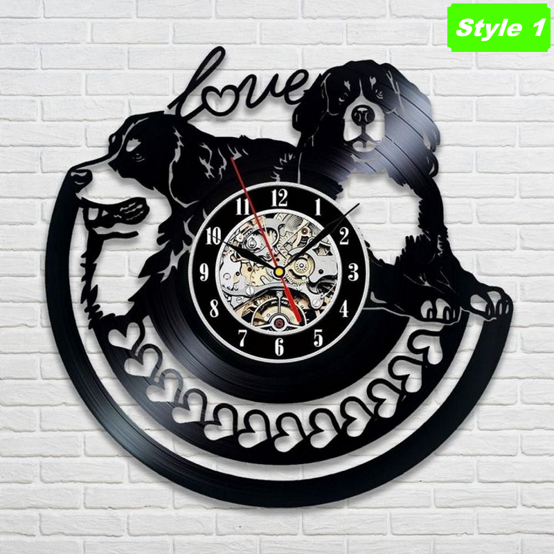 Horloge murale Golden Retriever