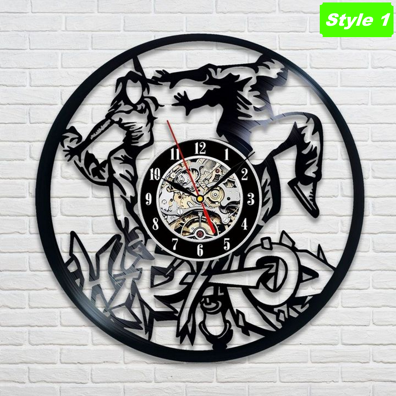 Horloge murale Hip Hop