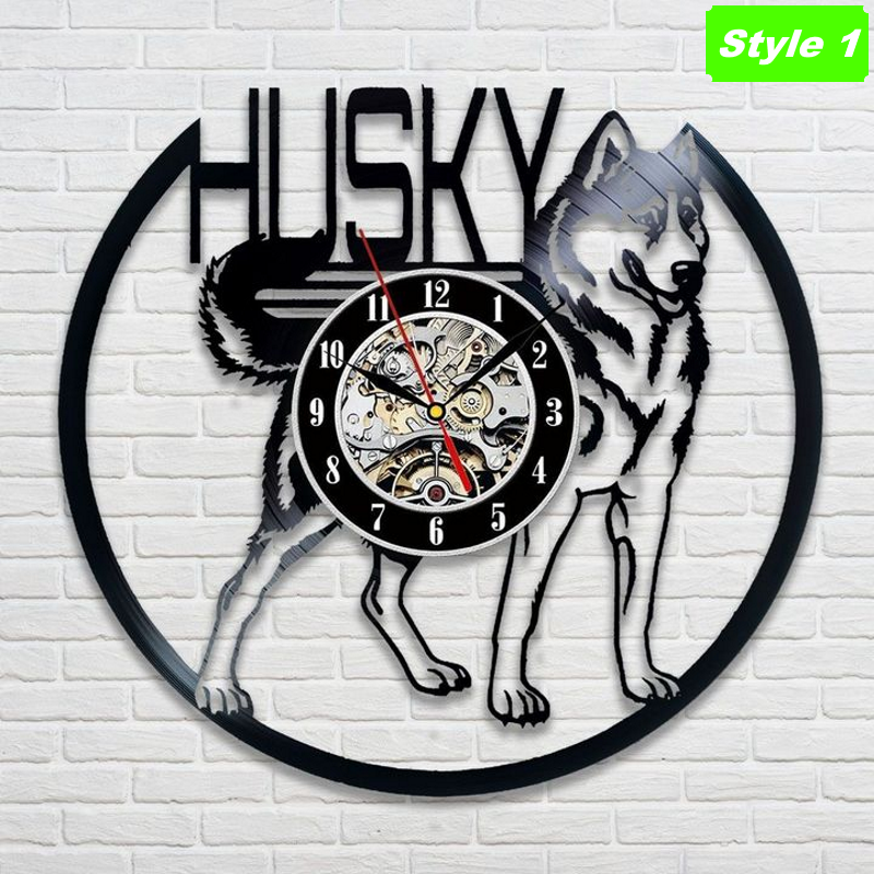 Horloge murale Husky