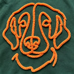 Custom Pet Fuzzy Chenille Yarn Sweatshirt, Embroidered Dog Hoodie with Pet Photo, Embroidered Pet Portrait, Gift for Pet Lover