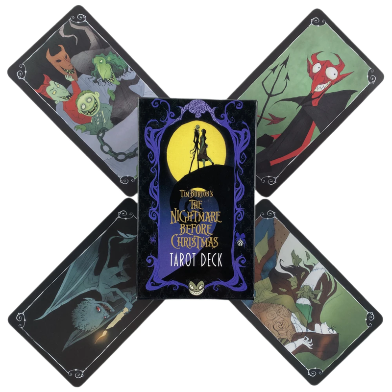 Cartes à jouer de tarot L'Étrange Noël de Monsieur Jack