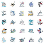 Cute Shark Jeff the Lurker Stickers