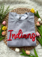 College Sweatshirt Chenille, Patch Sports Team T-shirt, High School Teams, Team Spirit Shirt, University T-shirt, Collage Shirt