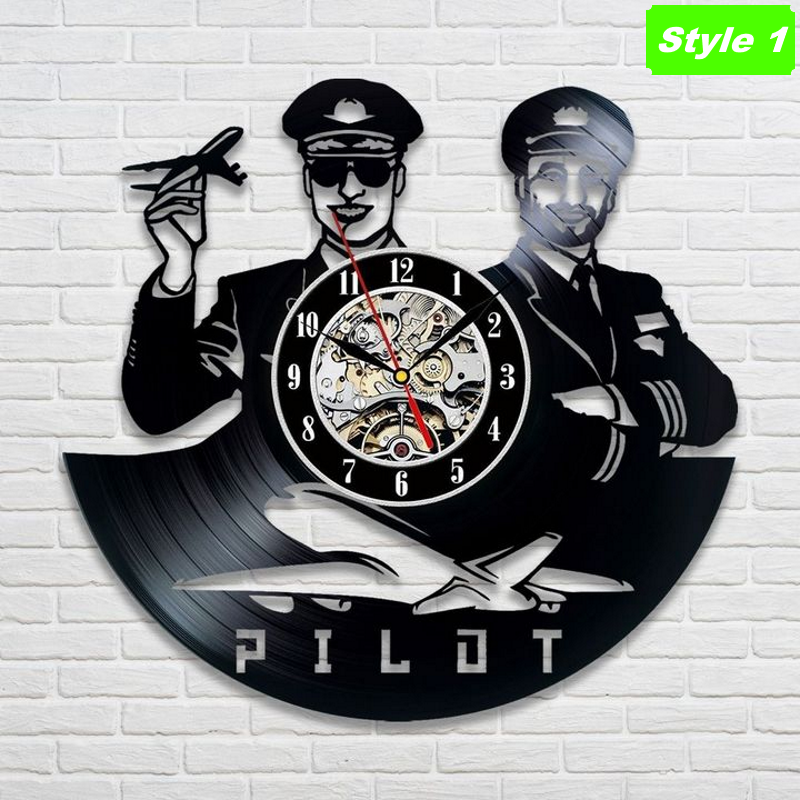 Horloge murale pilote