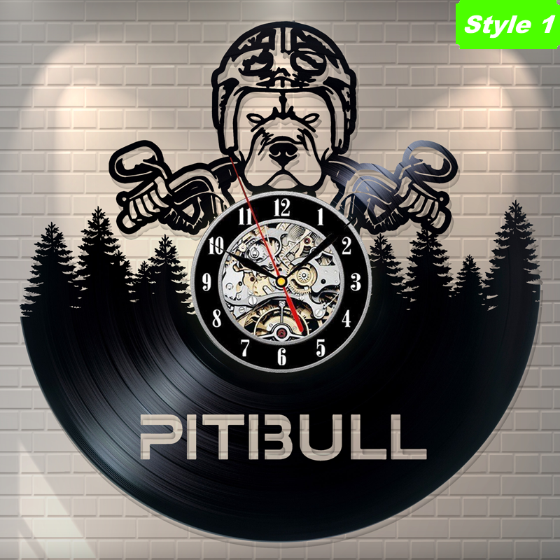 Horloge murale Pit Bull