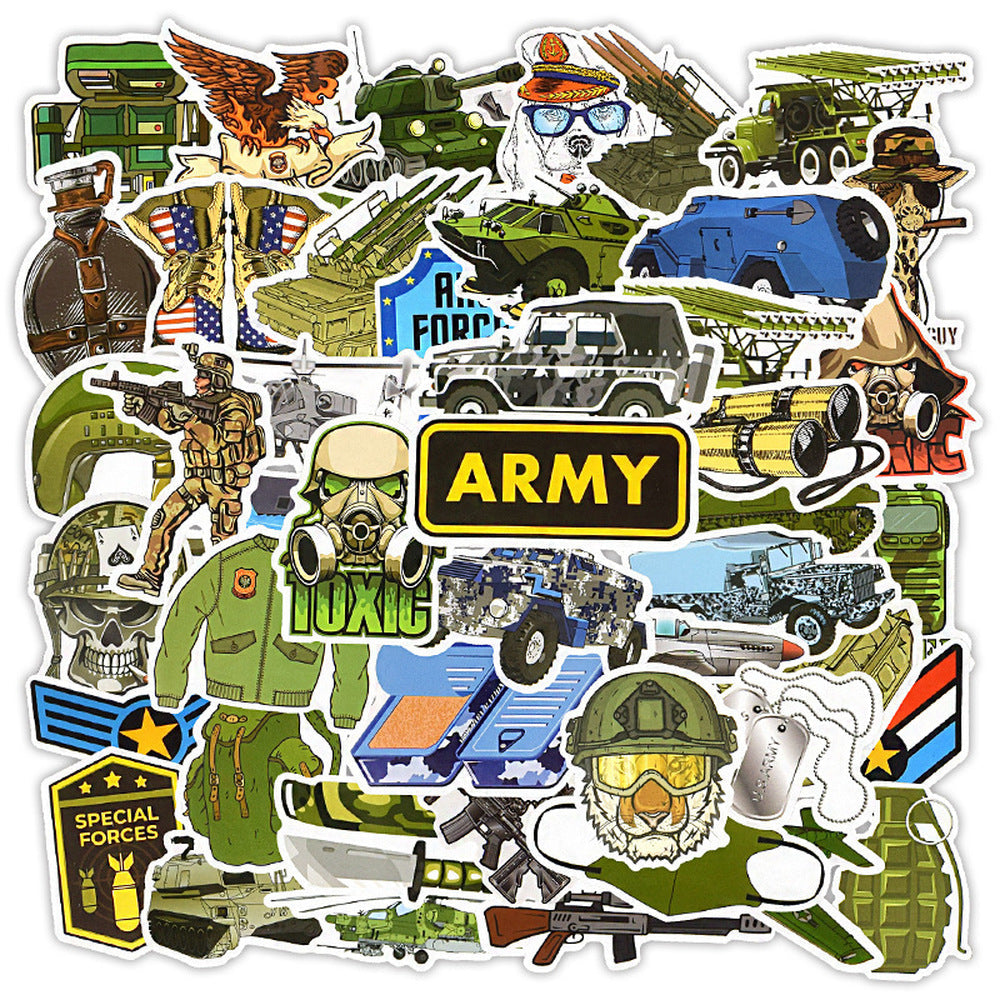 Autocollants militaires de l'armée