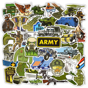 Autocollants militaires de l'armée