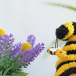 Bee Gnome Doll Ornament