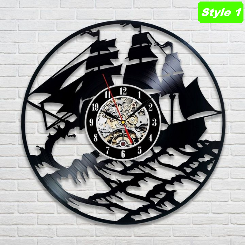 Horloge murale à voile