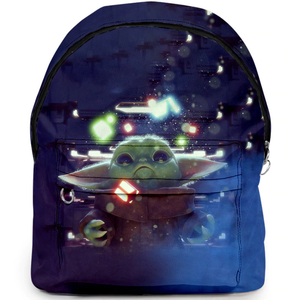 Sac à dos zippé Baby Yoda