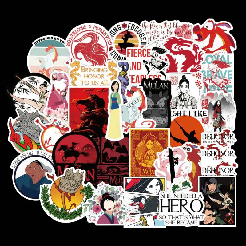Autocollants Mulan