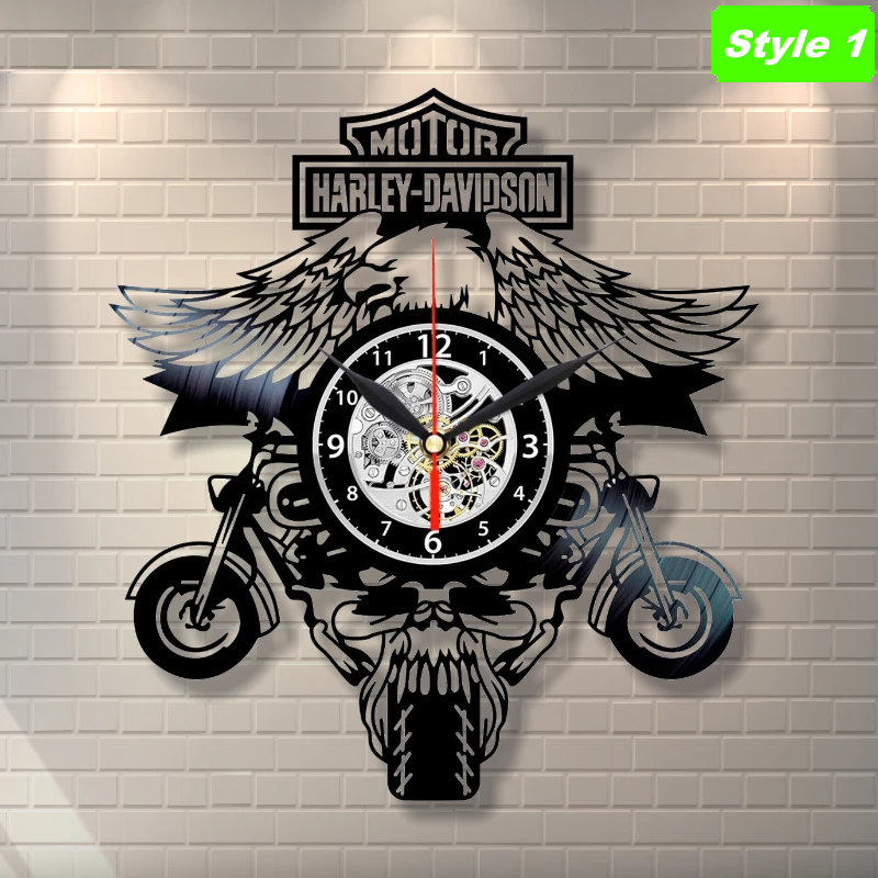 Horloge murale Harley Davidson