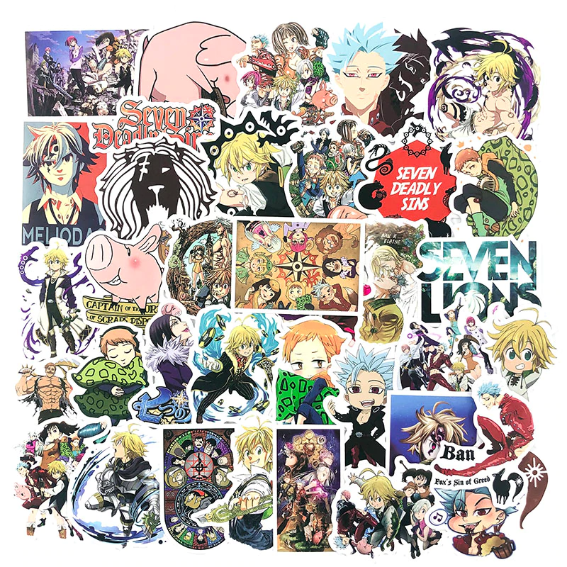 Autocollants animés Seven Deadly Sins